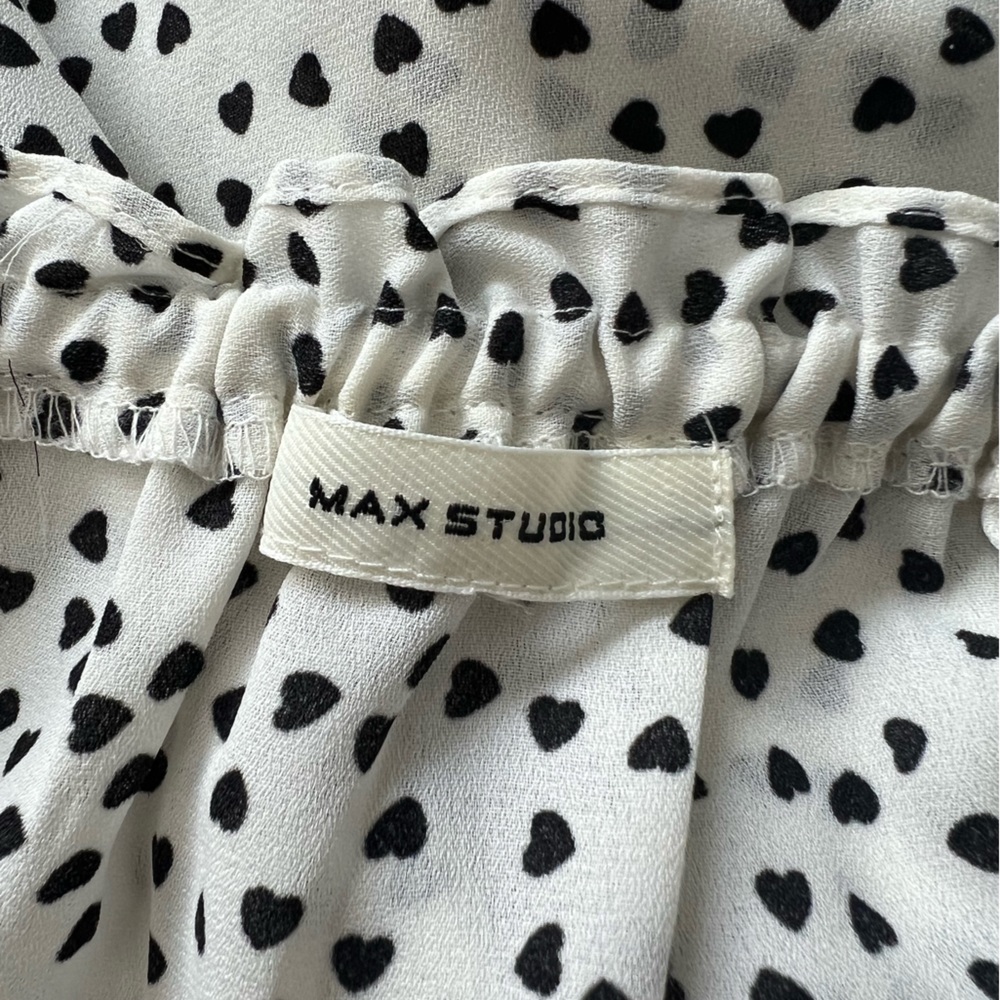 Max Studio Print Blouse - Picture 4 of 5